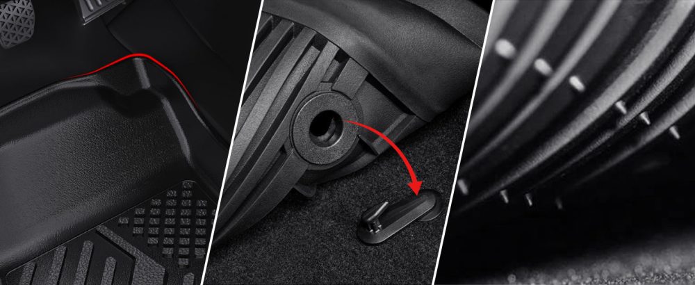 2014-2019 Nissan Sentra Floor Mats Anti-slip Design