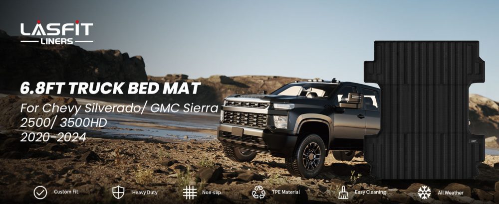 2020-2024 GMC Sierra 2500HD 3500HD-custom-Truck-bed-mat