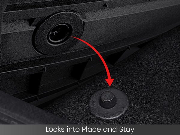 Mercedes-Benz GLS Floor Mats Locks