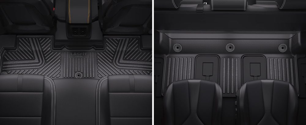 2024 Rivian R1S floor mats 2nd Row