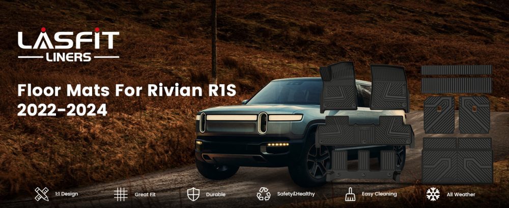 2022-2024 Rivian R1S Floor Mats & Backrest Mats & Cargo Mat