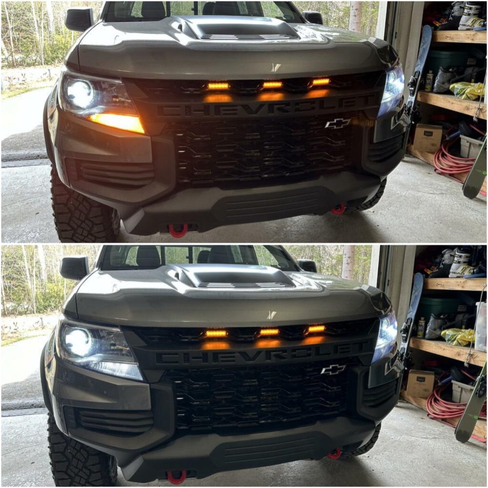 Lasfit bright led turn signal lights for 2022 Chevy Colorado