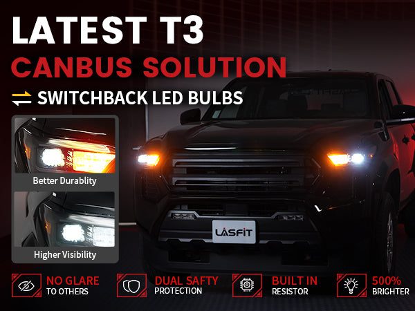 7443 led bulbs fit for 4th gen Toyota Tacoma