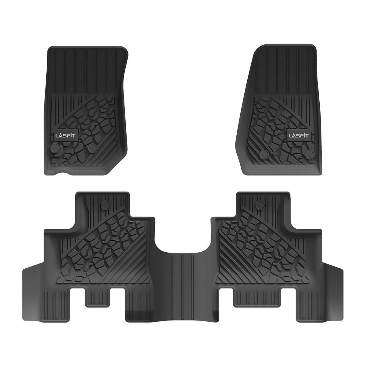 Floor Mats For Jeep Wrangler JK Unlimited 2013 2018 LL JE08