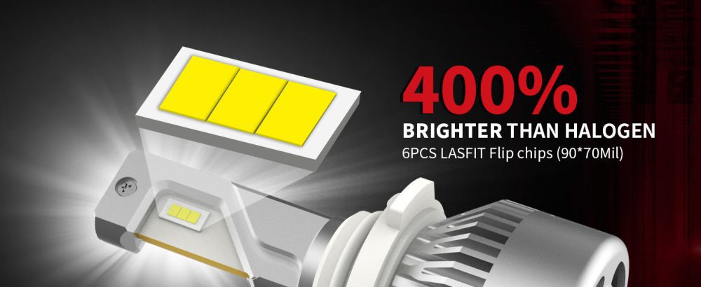 LAplus 9005 led bulbs brightness