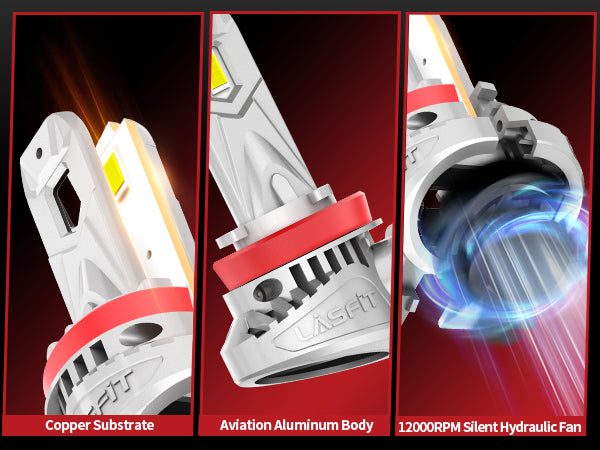 LCair 9006 9005 led bulbs longer lifespan