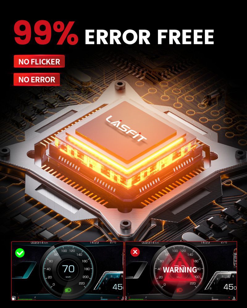 LCair 9006 led bulbs error free