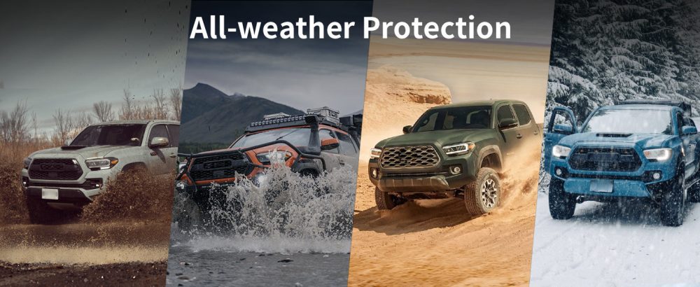 Toyota Tacoma 2018-2023 All-weather Protection