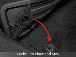 BMW X4 2019-2024 Floor Mats Locks