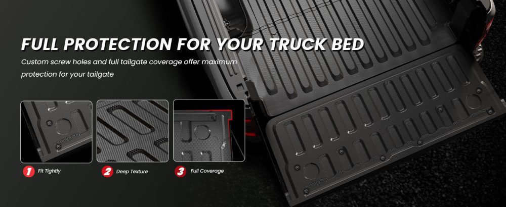 Custom fit Tailgate mat for 2025 Ram 1500