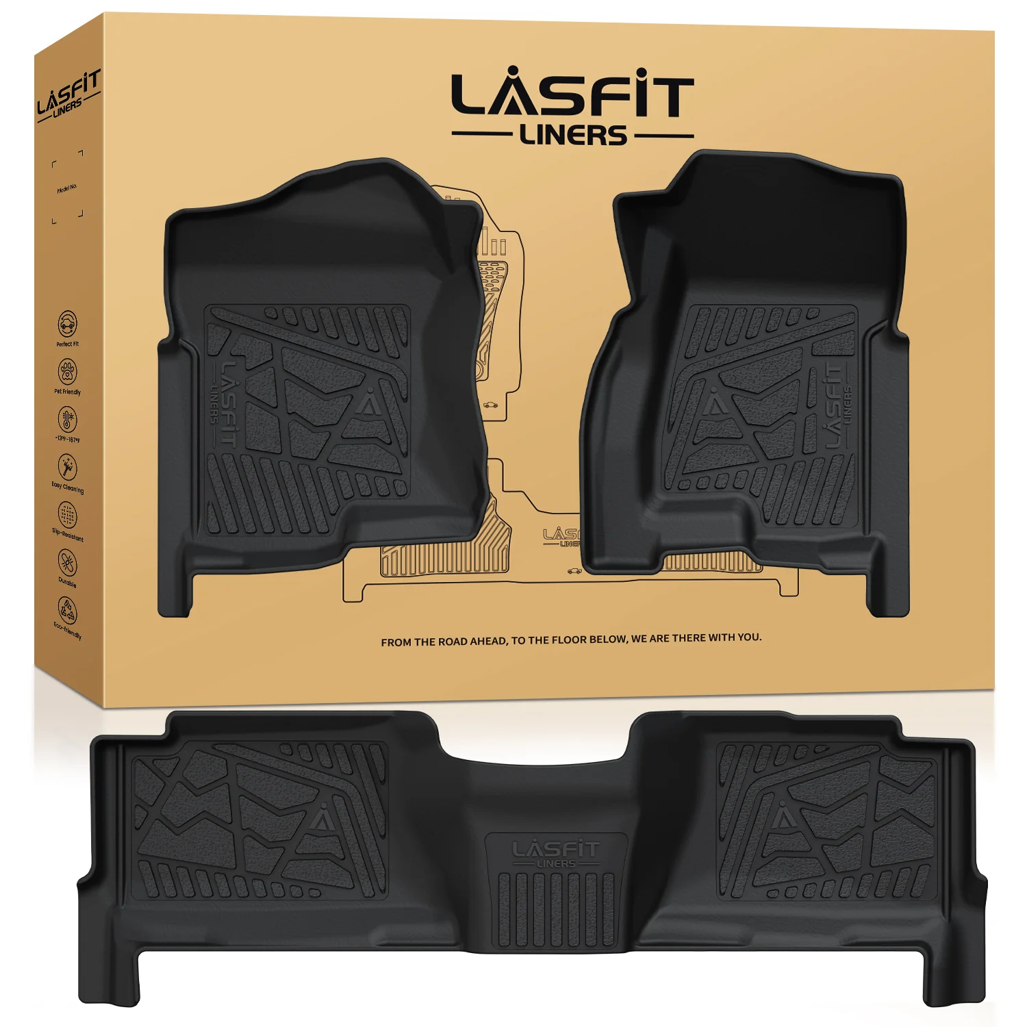 Fit for 1999-2006 Chevrolet Silverado 1500 Floor Mats, Fit Without 4*4 Shifter Only - Image 10