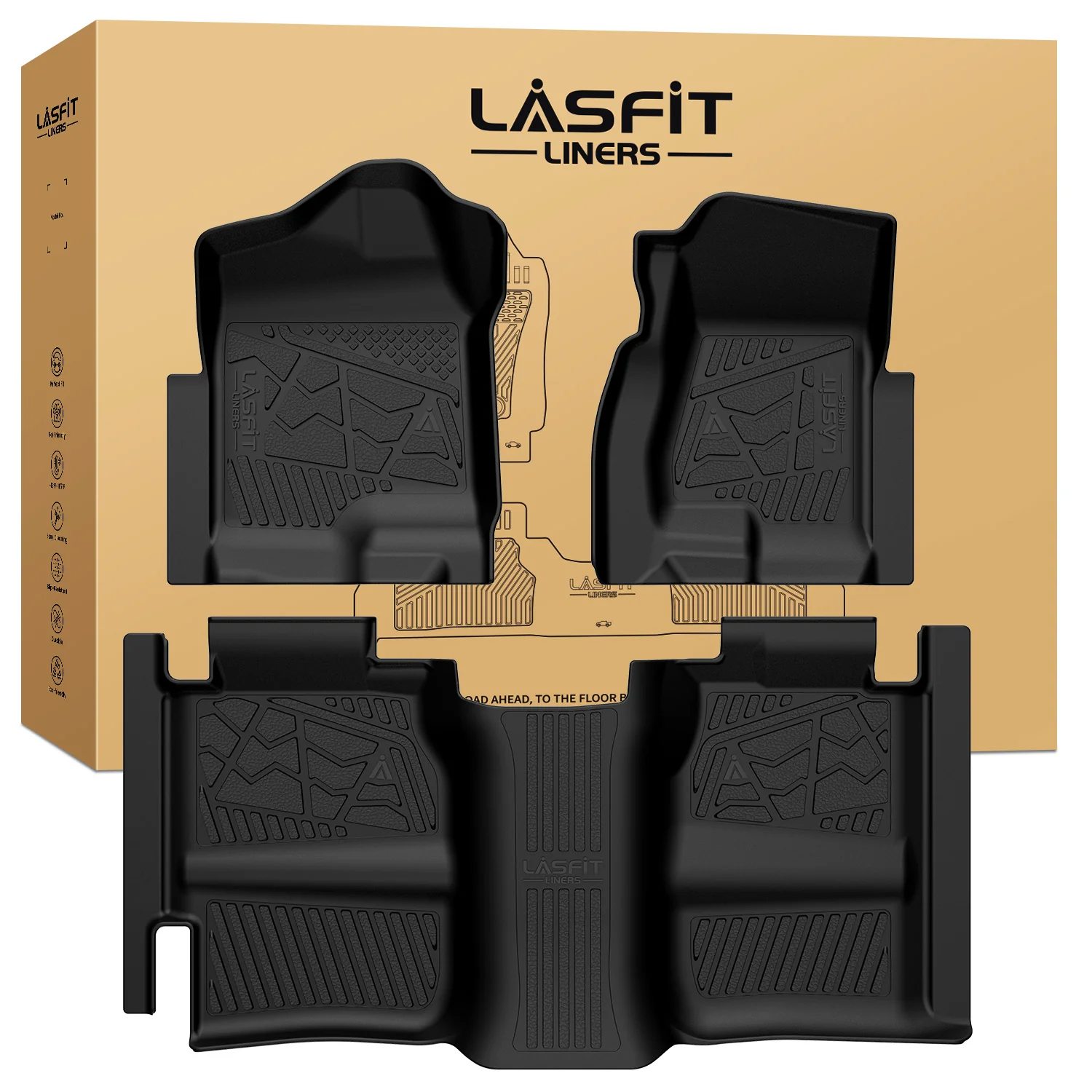 Fit for 1999-2006 GMC Sierra 1500 Floor Mats, Fit Without 4*4 Shifter Only - Image 20