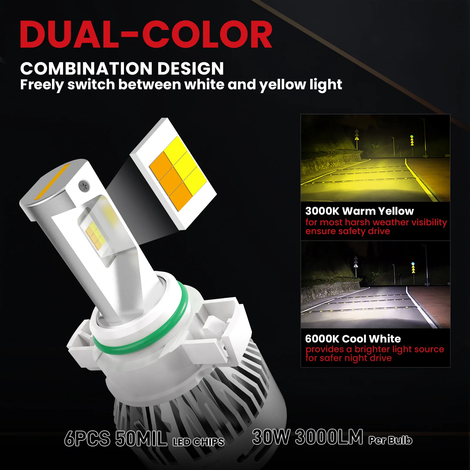 Fit for 2020-2025 Jeep Gladiator The Brightest LED Bulbs Upgrade | Tested and Verified - Image 15