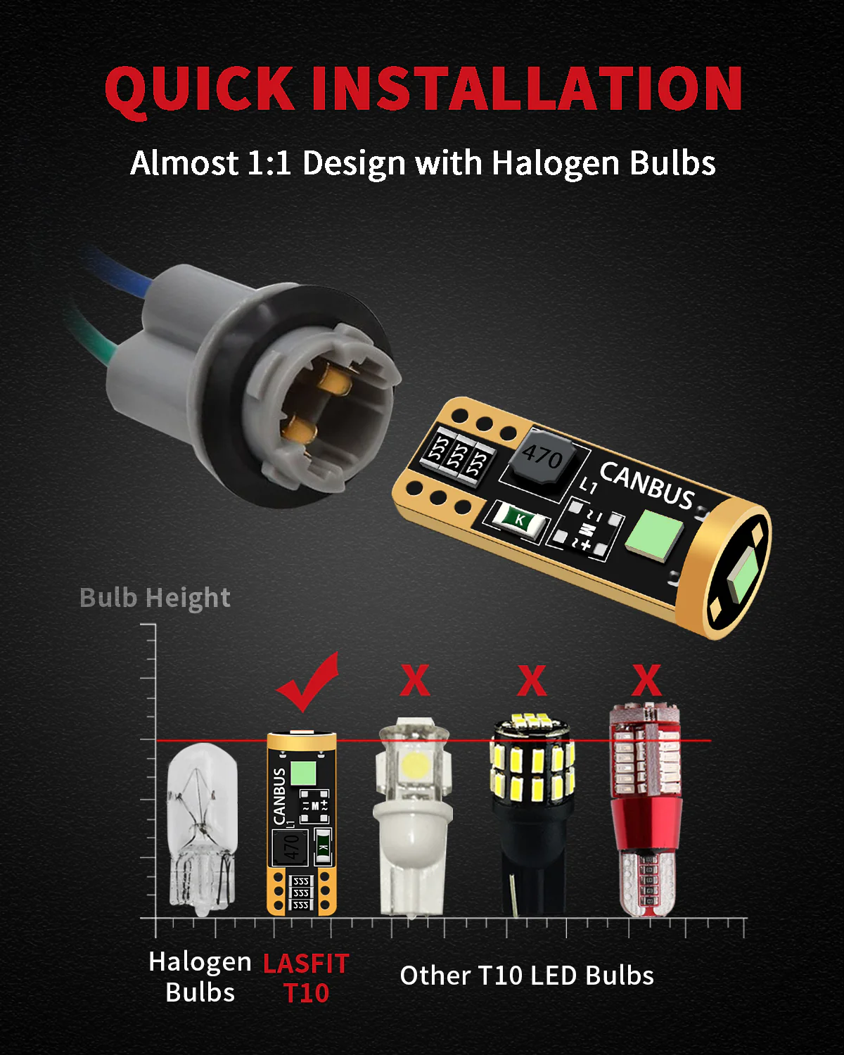 Fit for 2009-2021 Nissan Frontier LED Bulbs Upgrade | Tested and Verified - Image 44