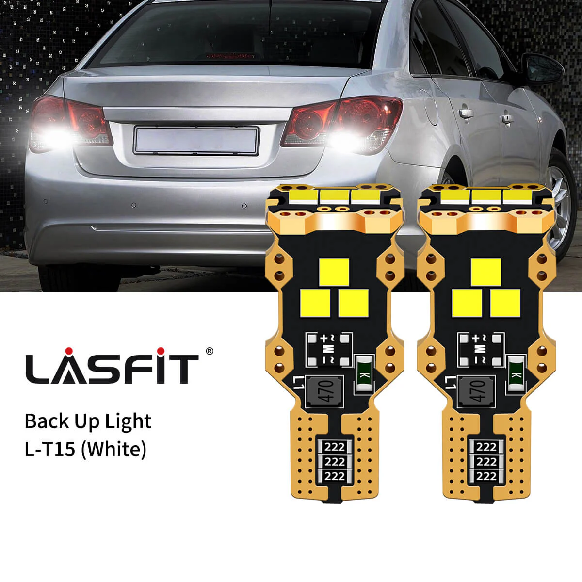Fit for 2011-2015 Chevrolet Cruze H13 LED Bulbs Exterior Interior Lights - Image 25