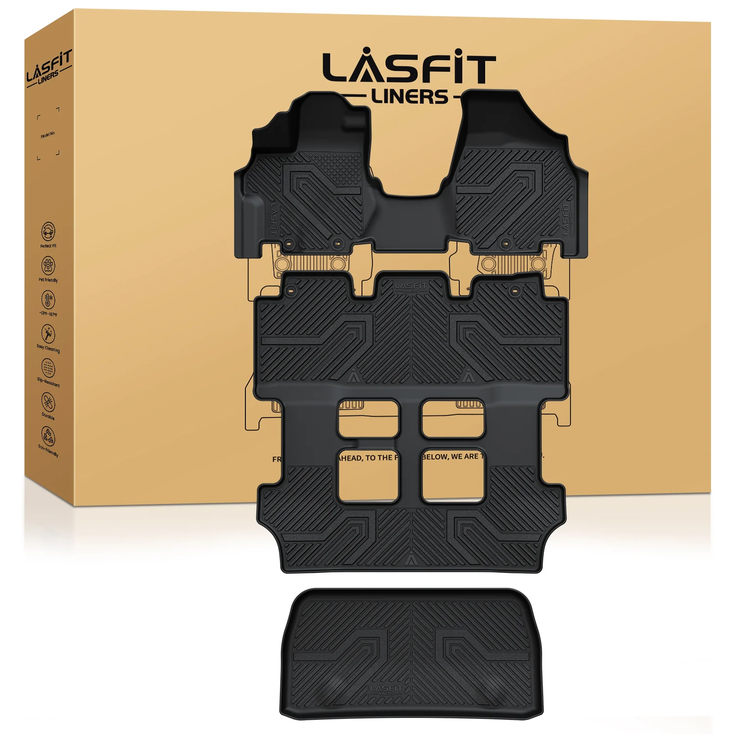 Fit for 2011-2017 Honda Odyssey Floor Mats or Cargo Mat - Image 9