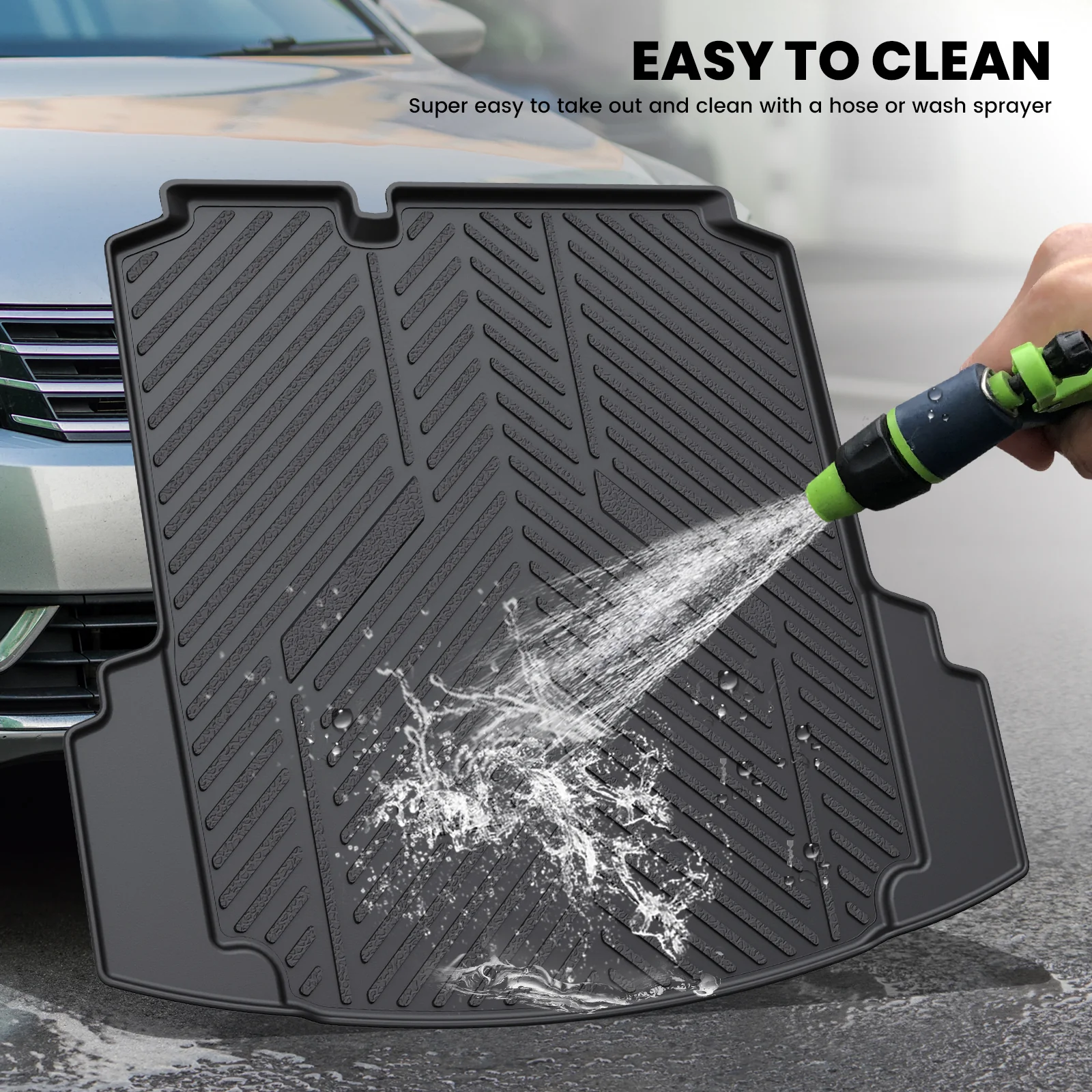 Fit for 2011-2018 Volkswagen Jetta Floor Mats or Cargo Mat, Not Fit Jetta SportWagen - Image 15