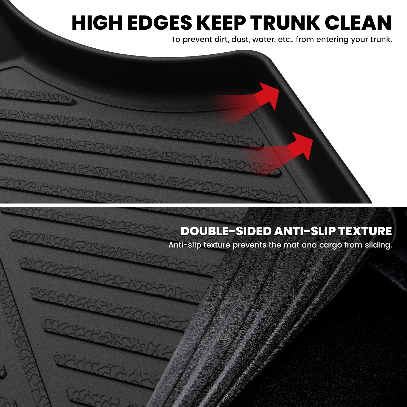 Fit for 2011-2023 Dodge Charger Floor Mats or Cargo Mat（Cargo Without Subwoofer） - Image 18