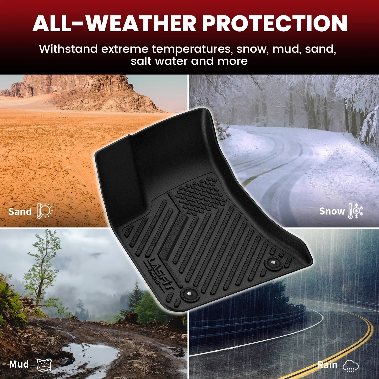 Fit for 2011-2023 Dodge Charger Floor Mats or Cargo Mat（Cargo Without Subwoofer） - Image 12