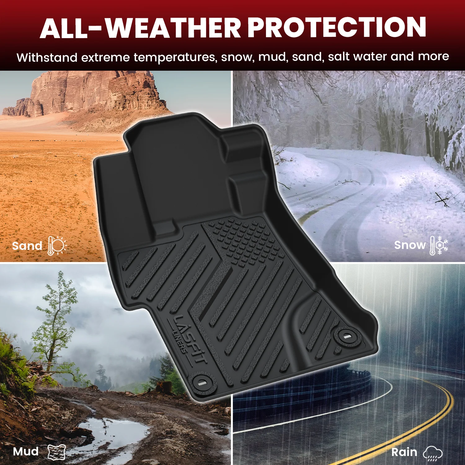 Fit for 2012-2015 Honda Civic Gasoline(Sedan or Si Sedan Only) Floor Mats or Cargo Mat - Image 7