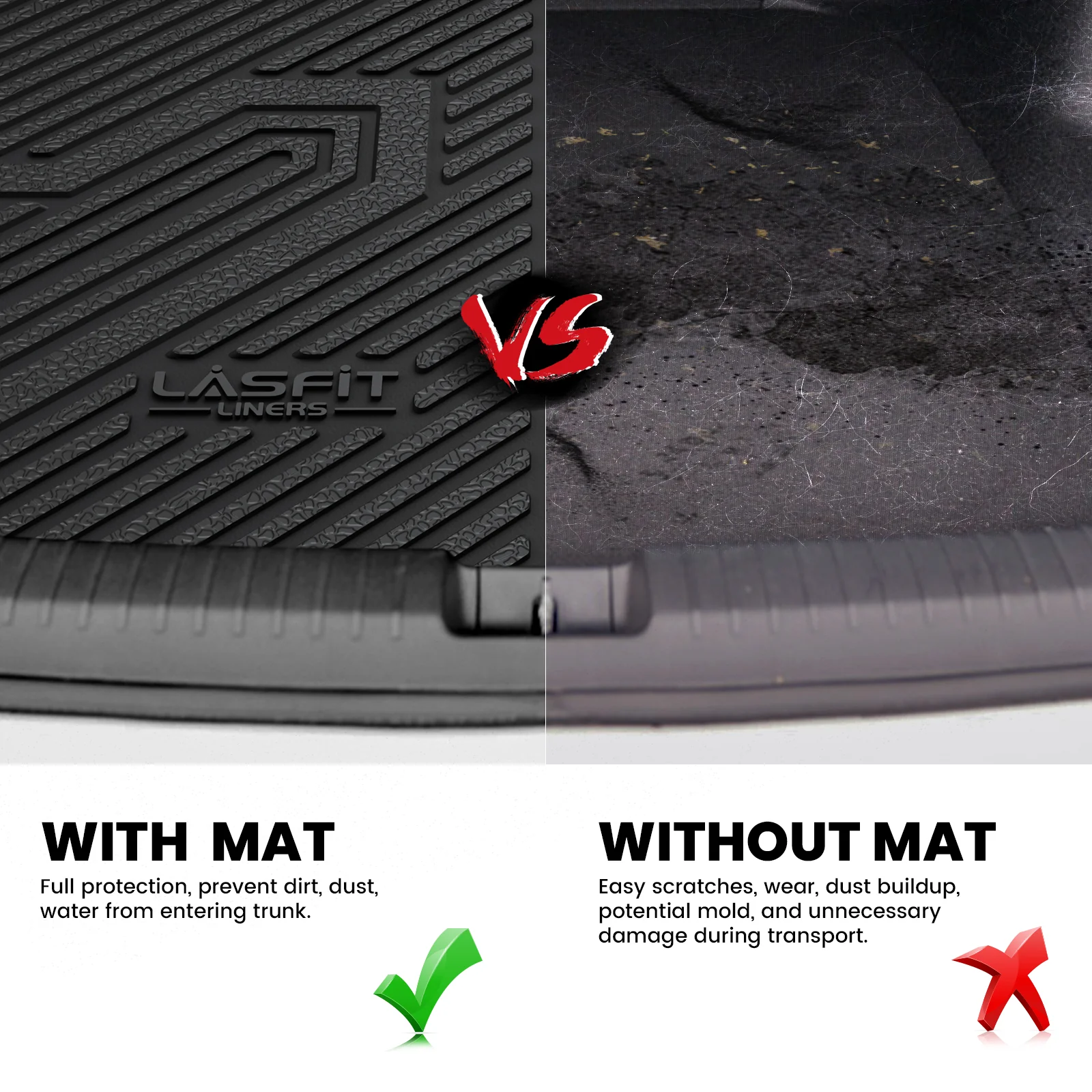 Fit for 2012-2016 Subaru Impreza Floor Mats or Cargo Mat, Not Fit impreza WRX and WRX STI - Image 11
