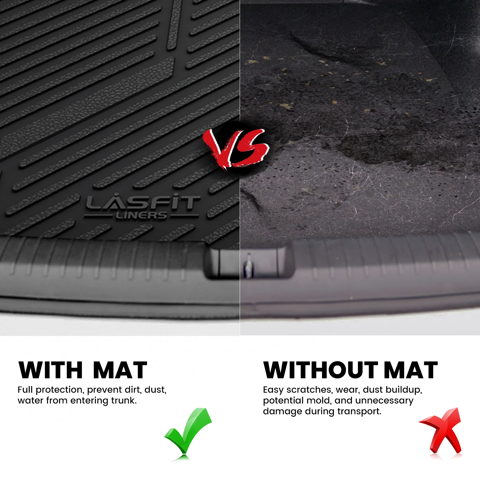 Fit for 2016-2018 Ford Focus RS All-weather Floor Mats or Cargo Mat - Image 11