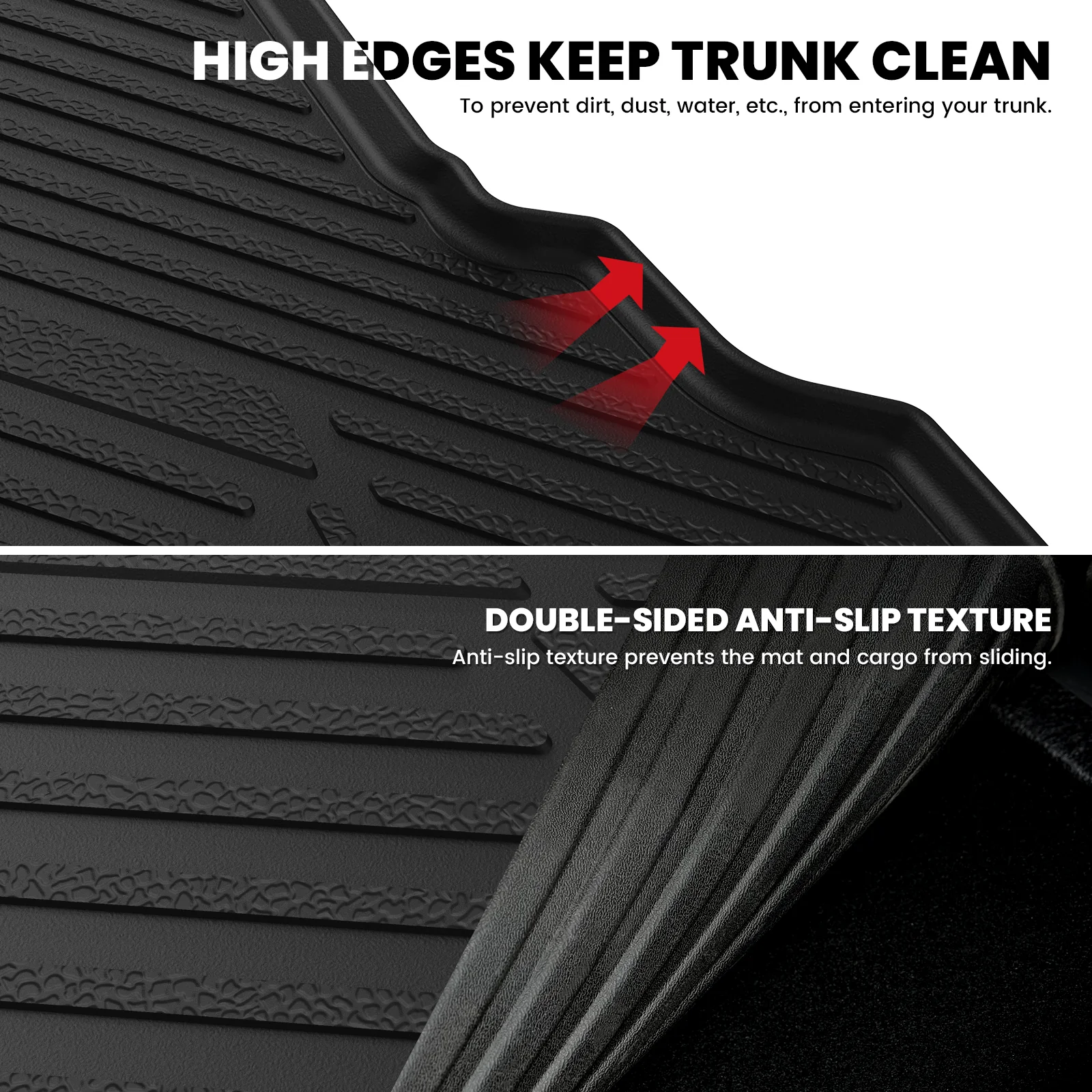 Fit for 2013-2016 Ford Fusion Floor Mats or Cargo Mat, Fit Gasoline Only - Image 11