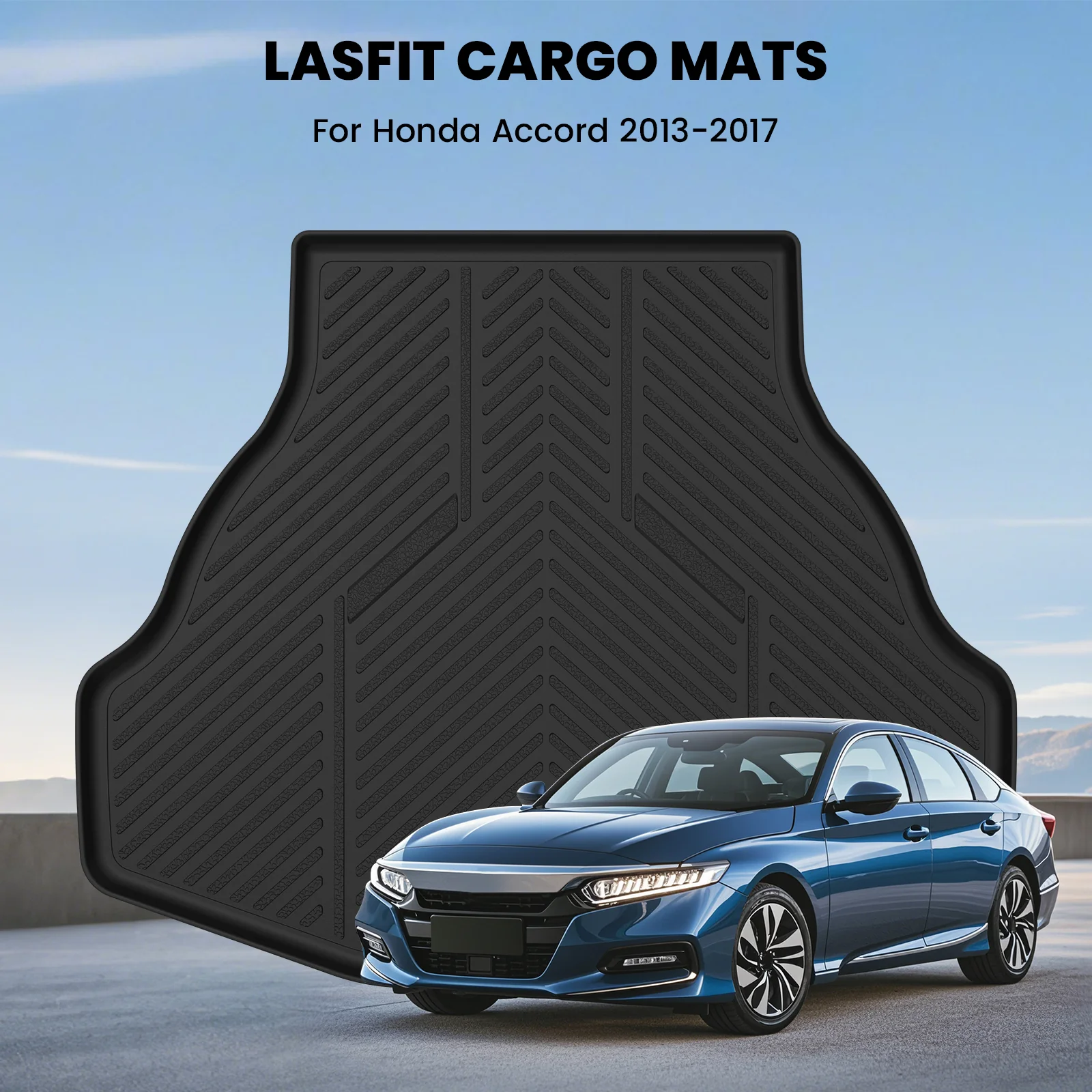 Fit for 2013-2017 Honda Accord Floor Mats or Cargo Mat, Fit Sedan Only - Image 15