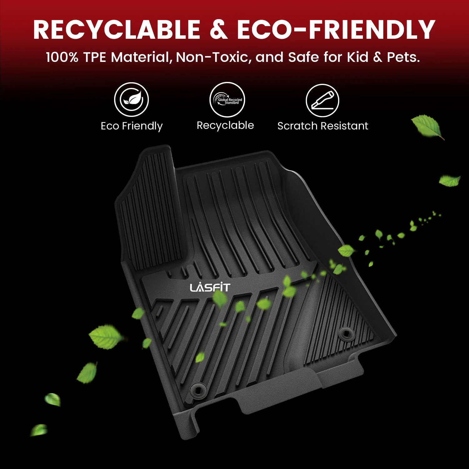 Fit for 2013-2018 Toyota RAV4 Floor Mats or Cargo Mat, Fit Gas Only - Image 13