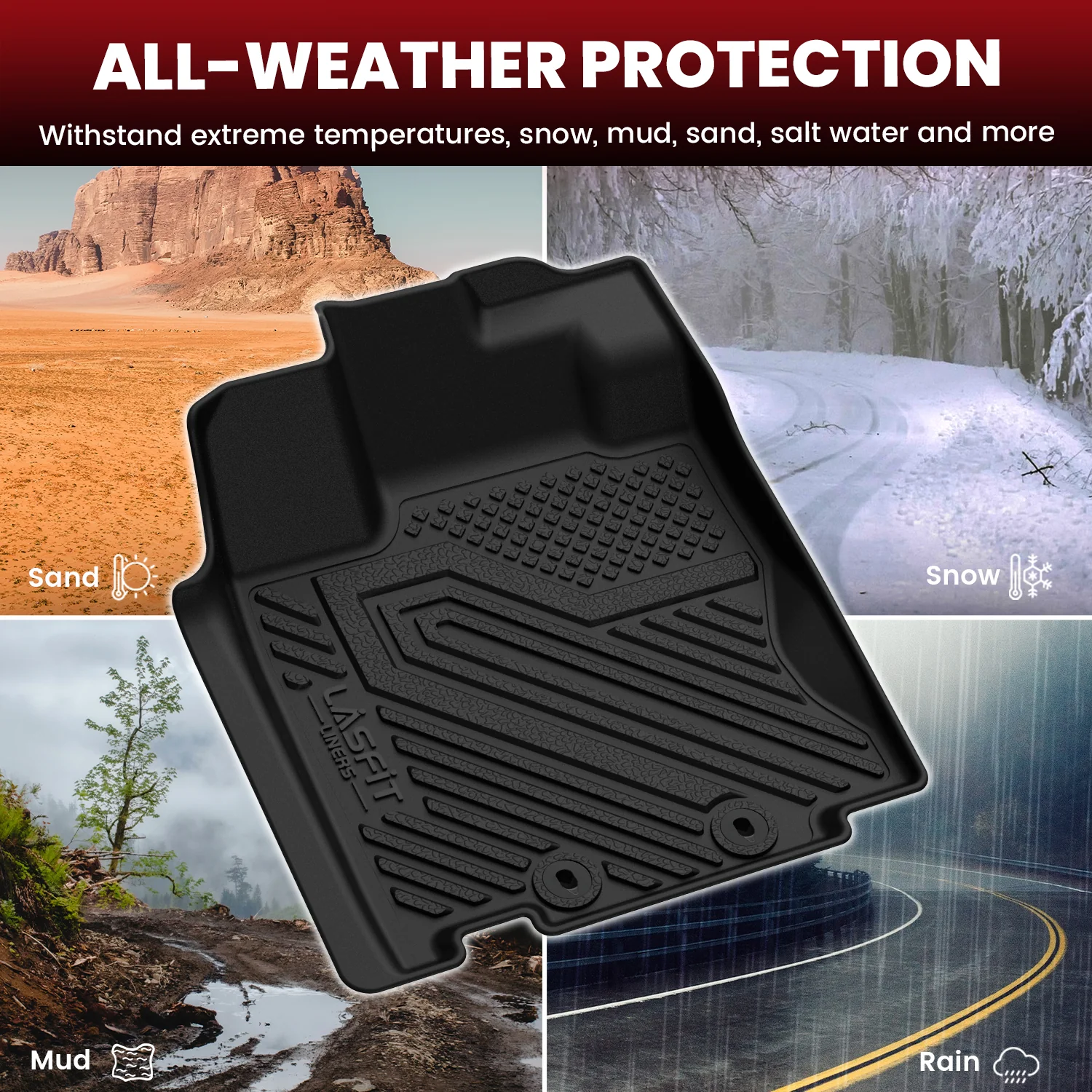 Fit for 2013 Infiniti JX35 Floor Mats or Cargo & Seatback Mats - Image 7
