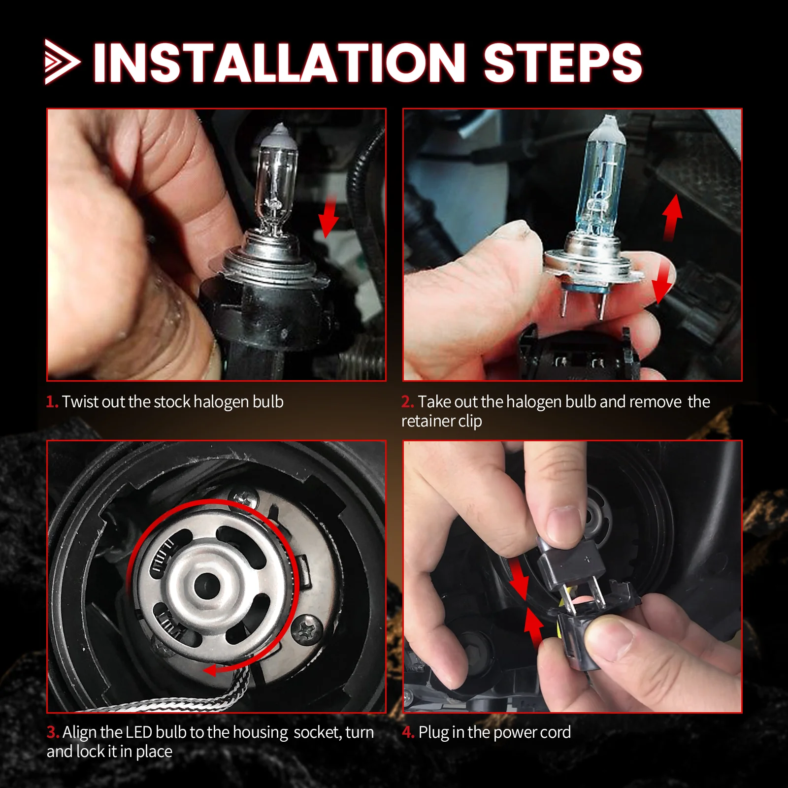 Fit for 2014-2018 Kia Sorento Custom H7 LED Bulbs Exterior Interior Lights - Image 8