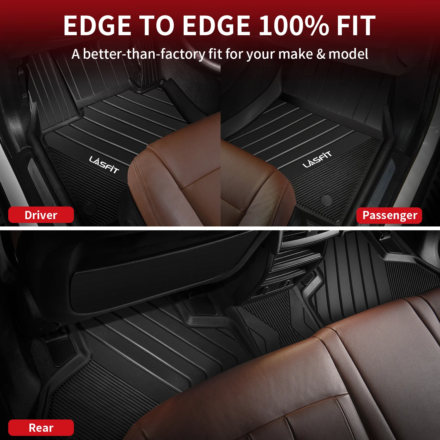 Fit for 2015-2019 BMW X6 Floor Mats - Image 4
