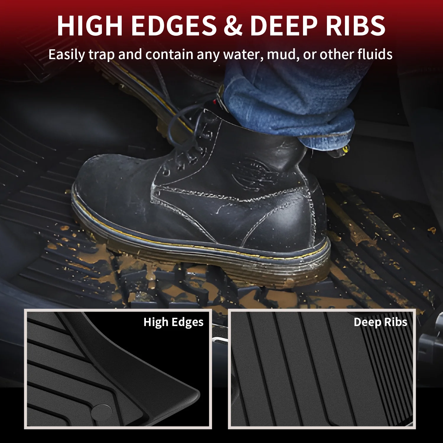 Fit for 2015-2019 BMW X6 Floor Mats - Image 7