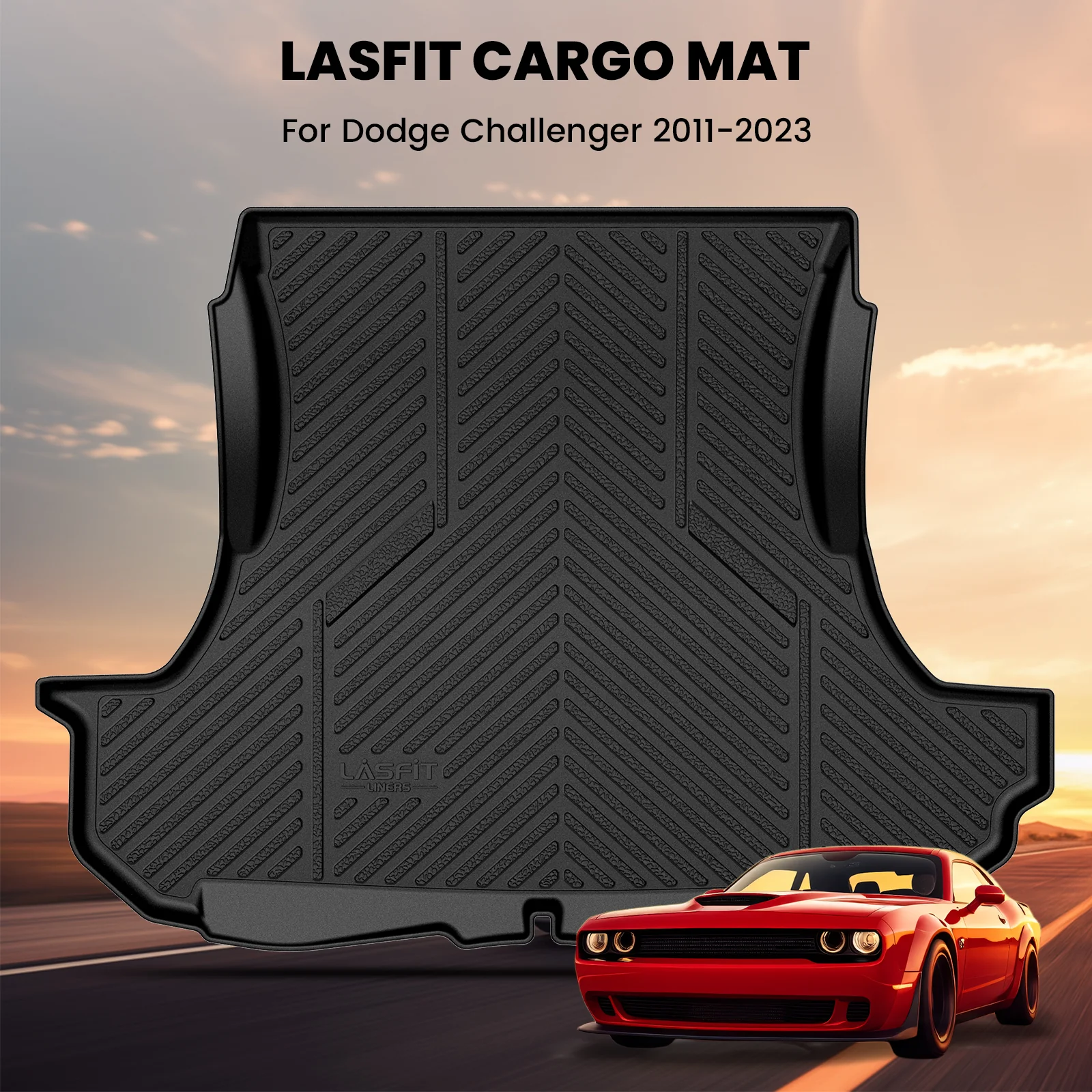 Fit for 2015-2023 Dodge Challenger Floor Mats or Cargo Mat - Image 16