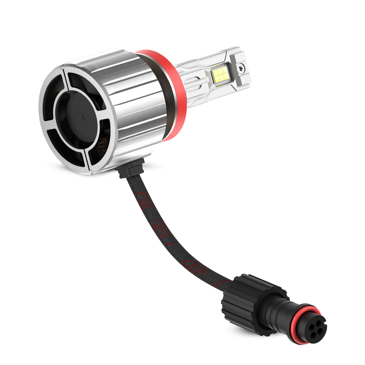 Fit for 2015-2025 Ford Transit-150/250/350 Custom H11 9005 LED Bulbs w/ Dust Cover | Pro-DC Series - Image 7
