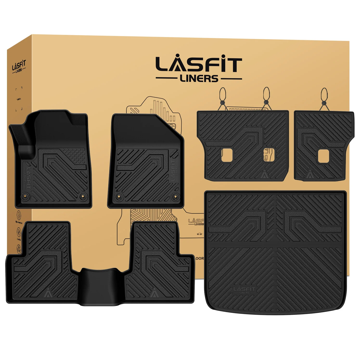 Fit for 2015 Jeep Cherokee Floor Mats, Fit Non-raised Dead Pedal ONLY - Image 26
