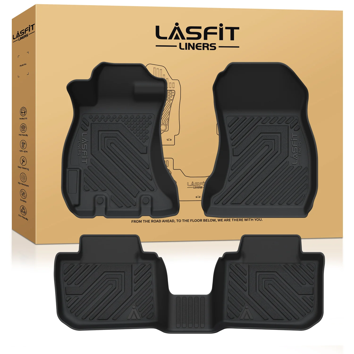 Fit for 2016-2017 Subaru Crosstrek Floor Mats or Cargo Mat - Image 8