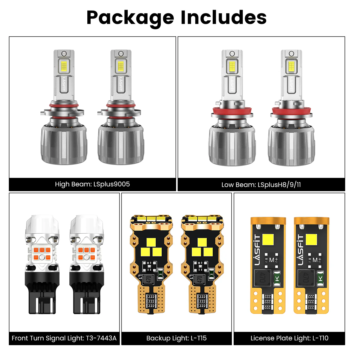 Fit for 2015-2020 Chevrolet Tahoe The Brightest LED Bulbs Upgrade | Tested and Verified - Image 34