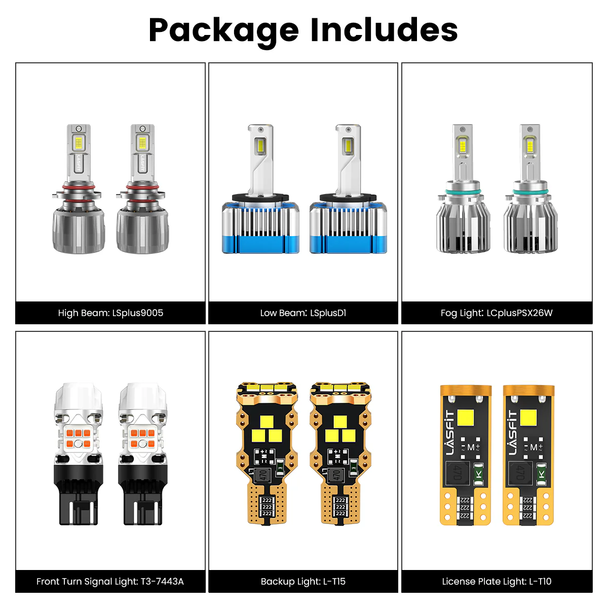 Fit for 2015-2020 Chevrolet Tahoe The Brightest LED Bulbs Upgrade | Tested and Verified - Image 7