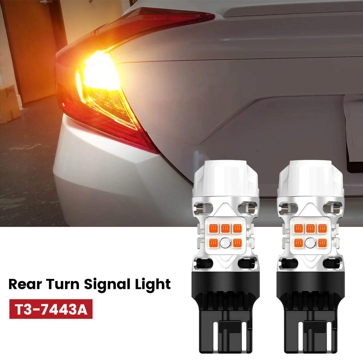 Fit for 2016-2021 Honda Civic Sedan Coupe Hatchback LED Bulbs Upgrade | Tested and Verified - Image 13