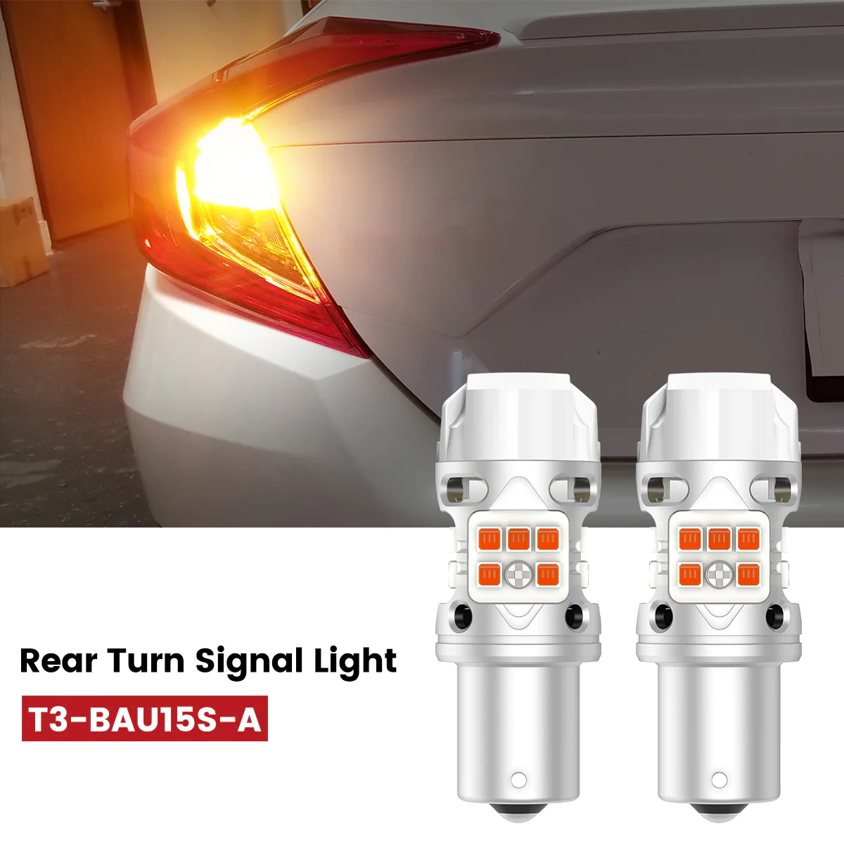 Fit for 2016-2021 Honda Civic Sedan Coupe Hatchback LED Bulbs Upgrade | Tested and Verified - Image 14