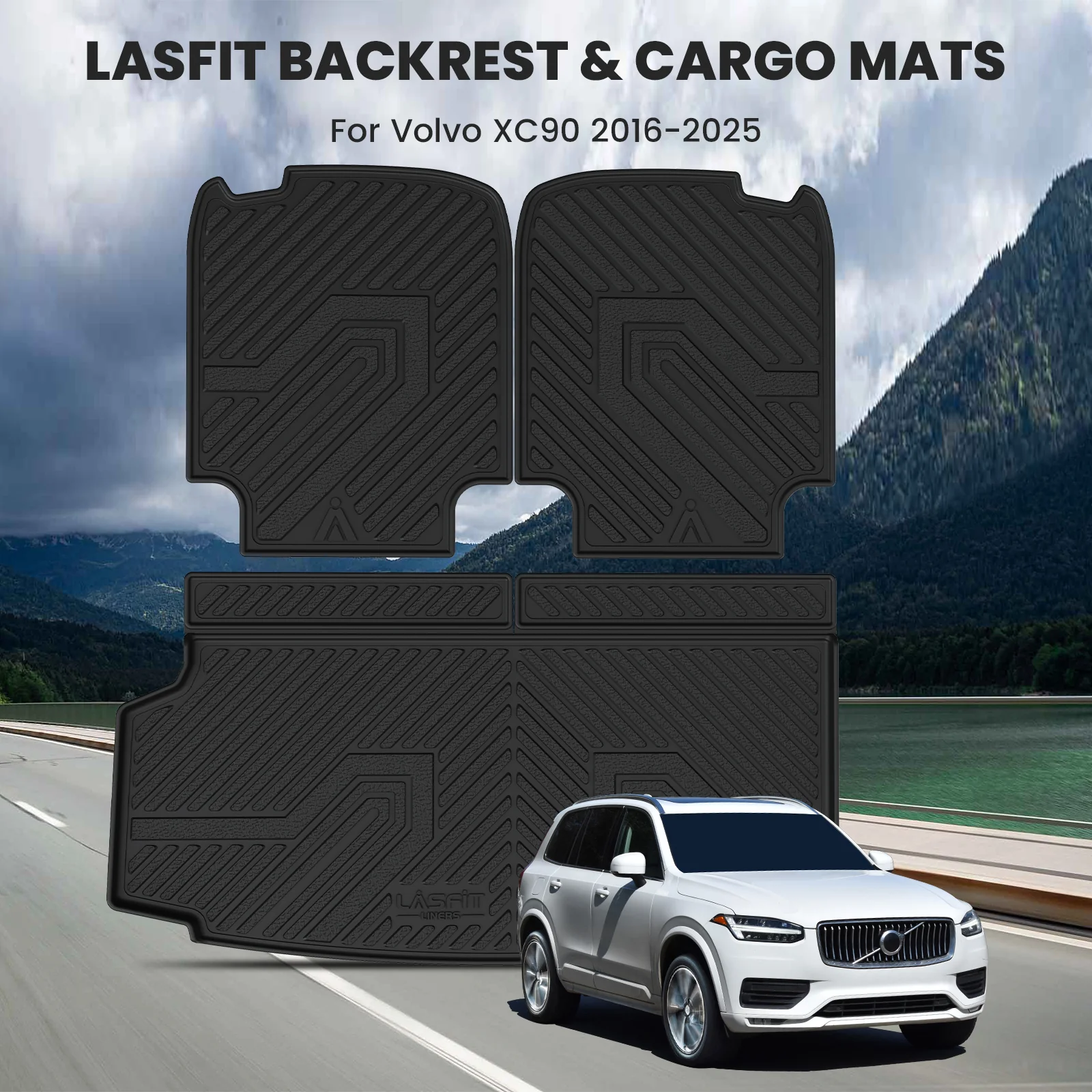 Fit for 2016-2026 Volvo XC90 Floor Mats or Seatback & Cargo Mat - Image 16