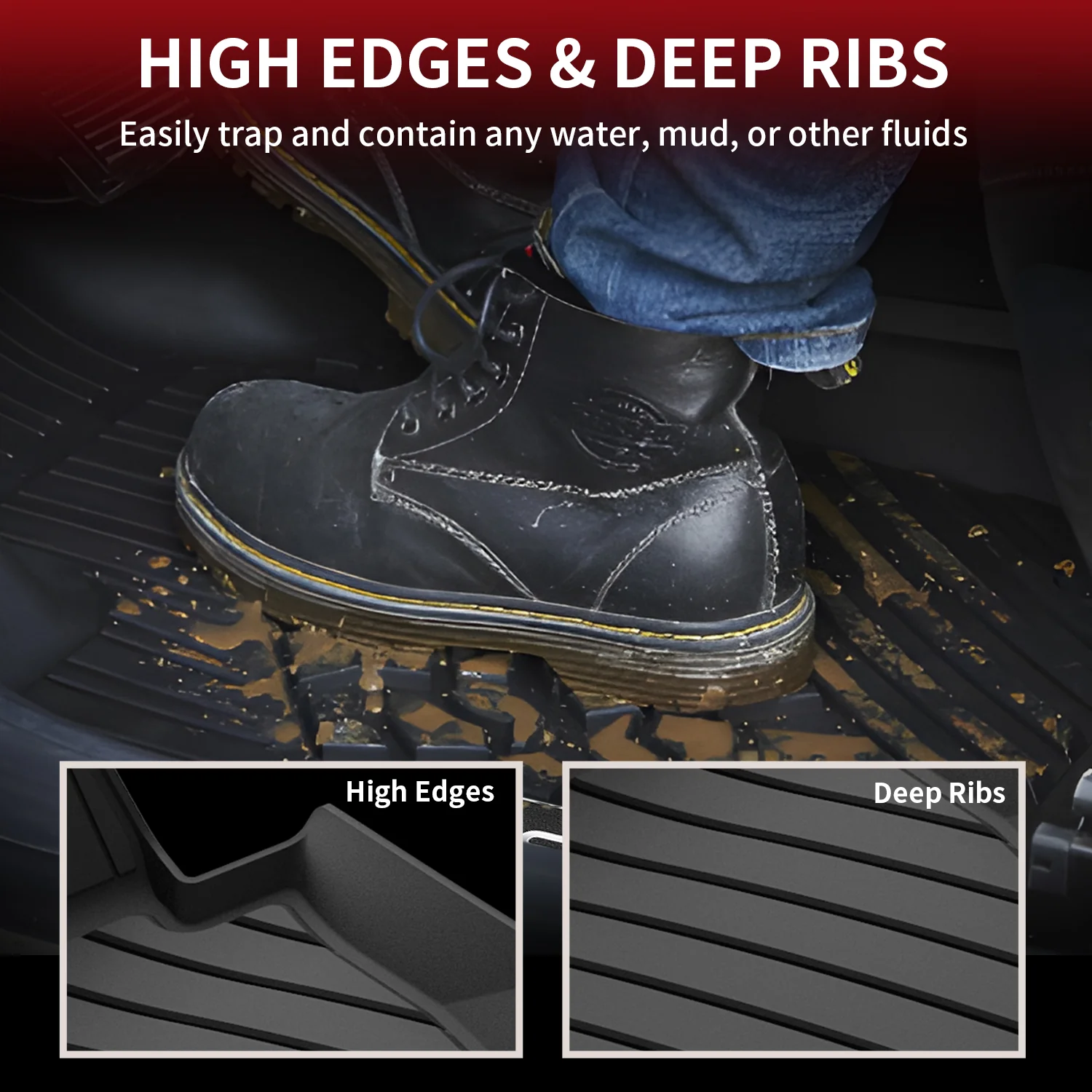 Fit for 2017-2023 BMW 5 Series Floor Mats or Cargo Mat, for 530i 540i 540d m550i, Not Fit GT - Image 18