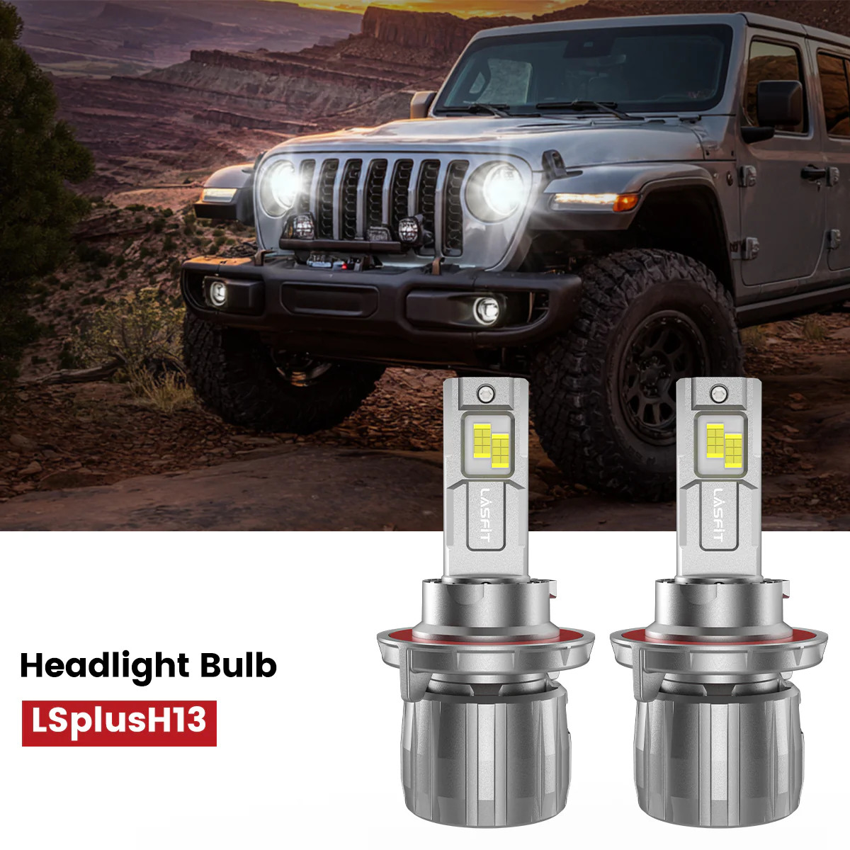 Fit for 2020-2025 Jeep Gladiator The Brightest LED Bulbs Upgrade | Tested and Verified - Image 10