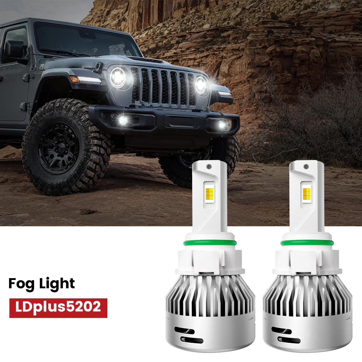 Fit for 2020-2025 Jeep Gladiator The Brightest LED Bulbs Upgrade | Tested and Verified - Image 14