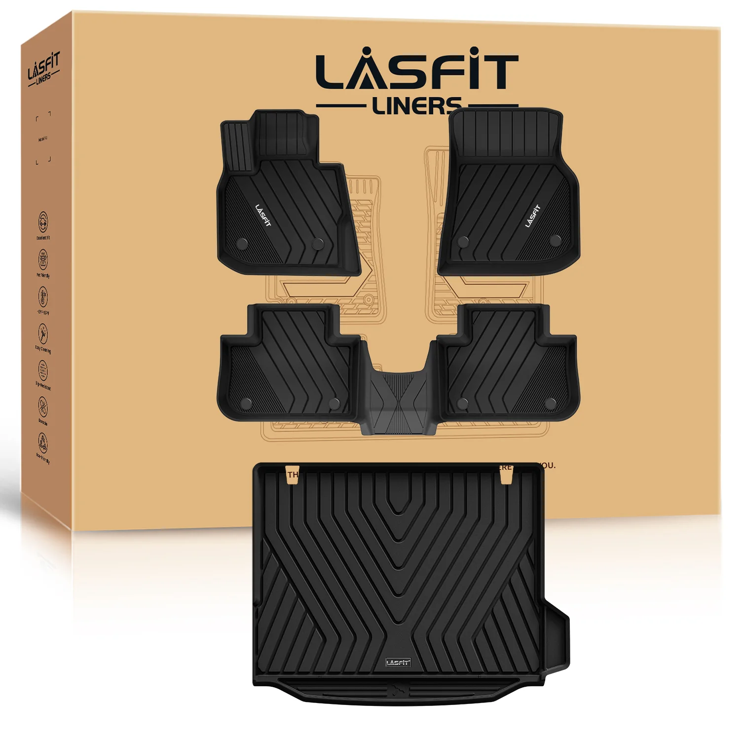 Fit for 2018-2024 BMW X3 Custom Floor Mats or Cargo Mat - Image 18
