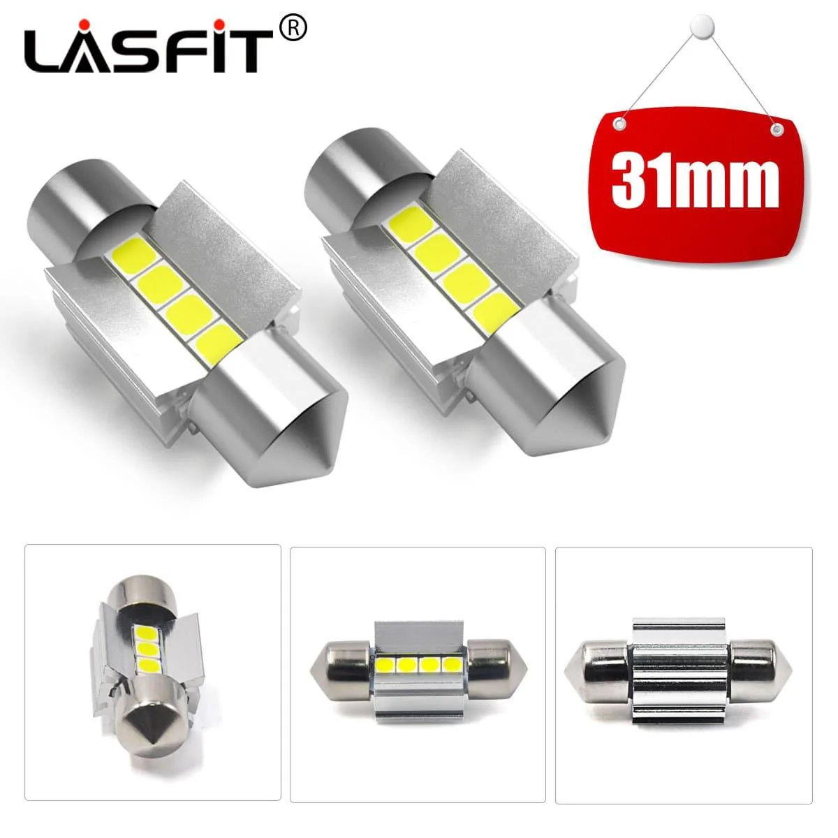 Fit for 2016-2020 Mazda MX-5 Miata LED Turn Signal Backup License Plate Light Bulbs - Image 18