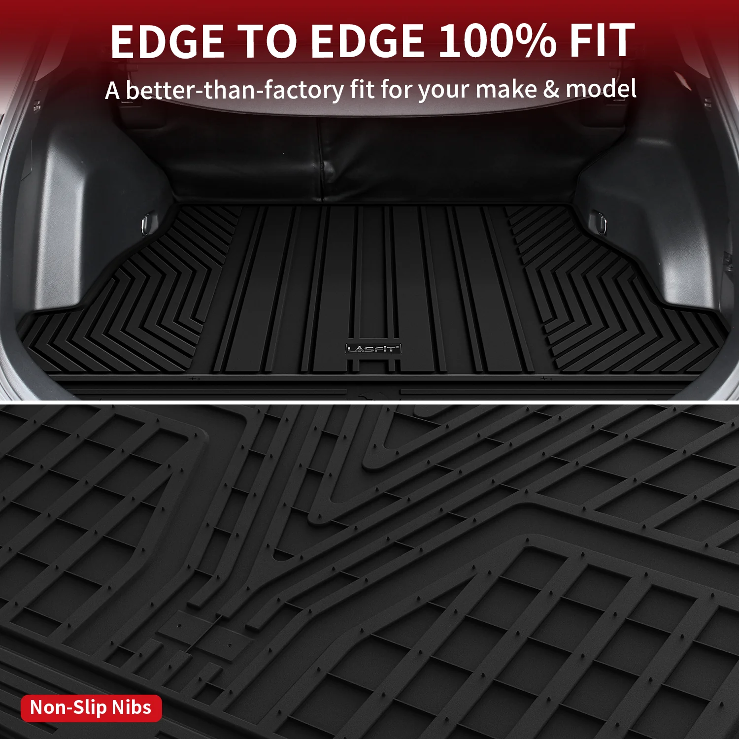 Fit for 2019-2025 Toyota RAV4 All-weather TPE Floor Mats & Cargo Mat - Image 23