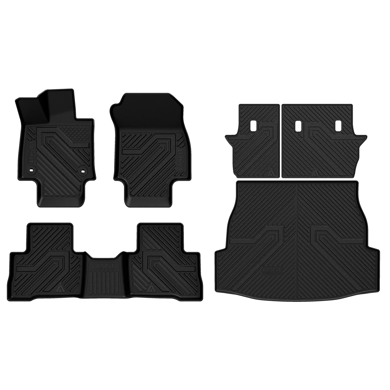 Fit for 2019-2025 Toyota RAV4 All-weather TPE Floor Mats & Cargo Mat - Image 35