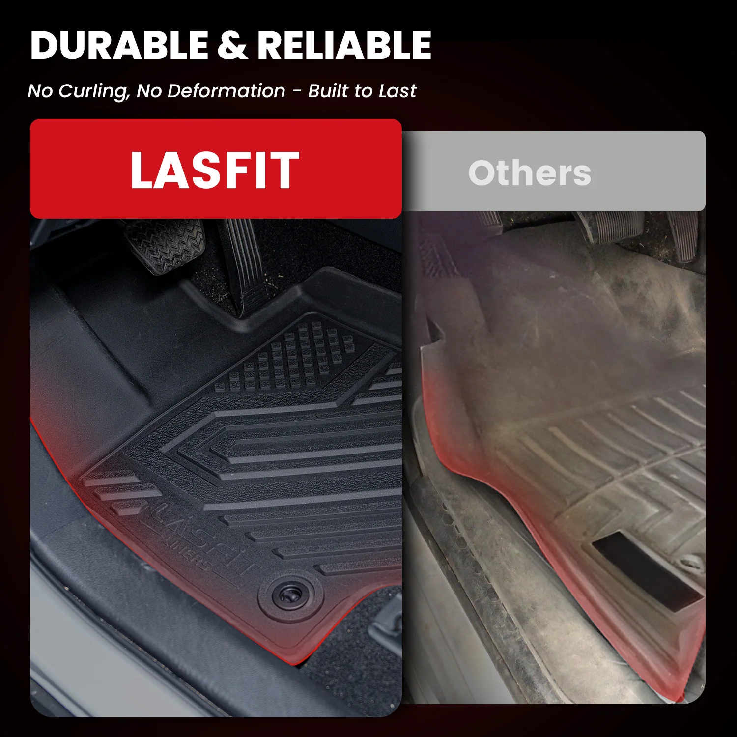 Fit for 2019-2025 Toyota RAV4 All-weather TPE Floor Mats & Cargo Mat - Image 42